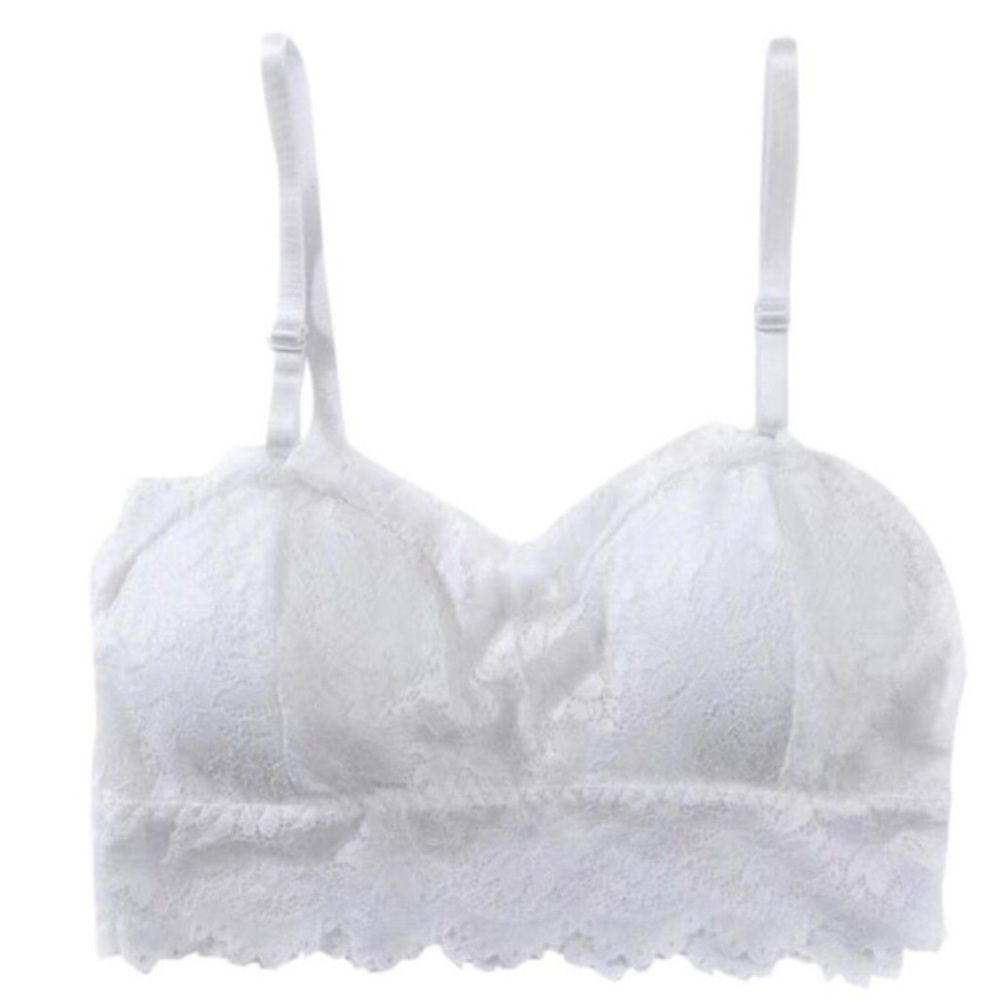 Lace Bralette-White